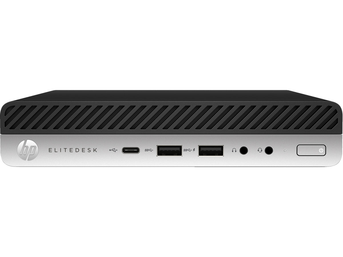T1A HP EliteDesk 800 G5 Refurbished Intel® Core™ i5 i5-9500 8 GB DDR4-SDRAM 256 GB SSD Windows 11 Pro Mini PC Black, Silver