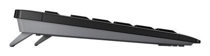 CHERRY STREAM WIRELESS keyboard Universal RF Wireless QWERTY Portuguese Black
