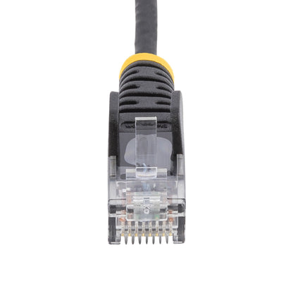 StarTech.com 1.5 m CAT6 Cable - Slim - Snagless RJ45 Connectors - Black