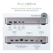 StarTech.com Dual-Monitor USB4 Docking Station, Dual 4K 120Hz or Single 8K 60Hz HDMI, 100W Laptop Charging, 2.5GbE, USB-C Multi-Monitor Dock, Driverless