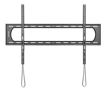 Manhattan Wall Mount for TV & Monitors (Fixed Low Profile), For screens: 60" to 120", VESA compatibility: all between 50x50 to 900x600mm - check the dimensions of the four mounting holes on back of screen to ensure it fits, Max 120kg, Black, LFD, Bracket
