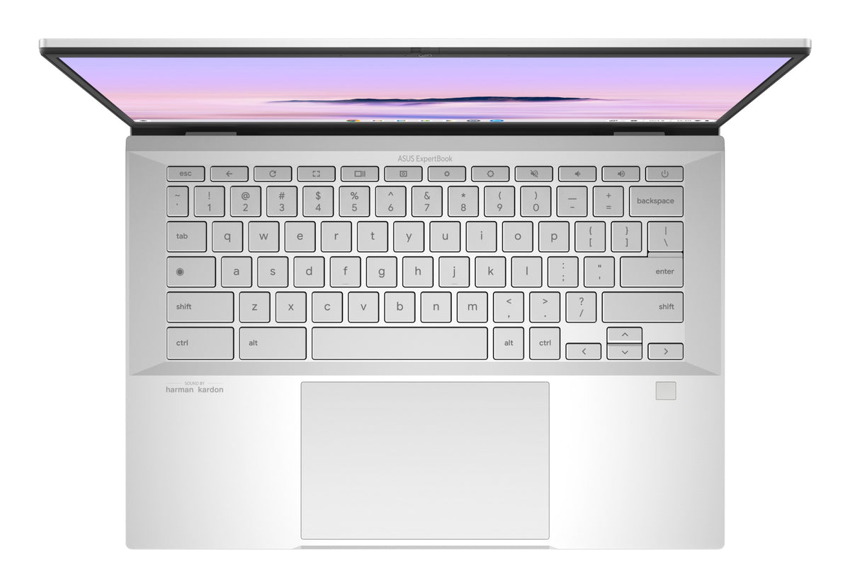 ASUS Chromebook Plus Enterprise CB54 CB5403CMA-QM1092 Intel Core Ultra 7 155U 35.6 cm (14") Touchscreen WQXGA 16 GB LPDDR5x-SDRAM 512 GB SSD Wi-Fi 6E (802.11ax) ChromeOS Silver