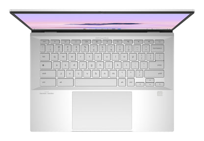ASUS Chromebook Plus Enterprise CB54 CB5403CMA-QM1092 Intel Core Ultra 7 155U 35.6 cm (14") Touchscreen WQXGA 16 GB LPDDR5x-SDRAM 512 GB SSD Wi-Fi 6E (802.11ax) ChromeOS Silver