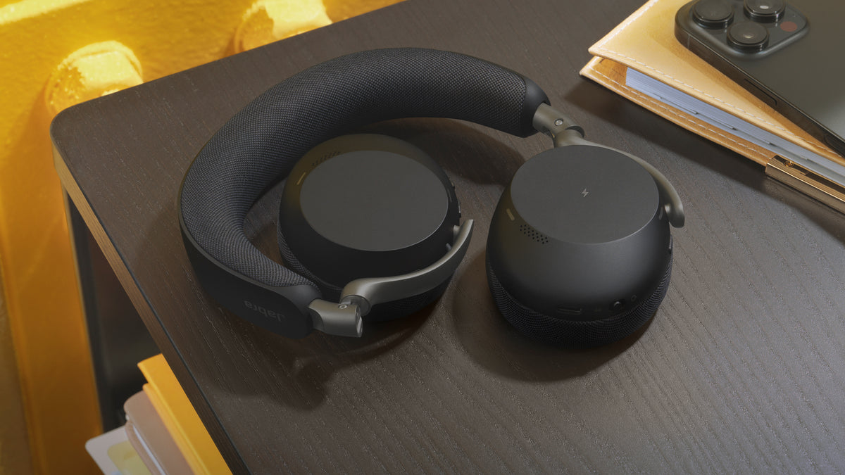 Jabra Evolve3 75 - UC Link390a (Wireless Charging Pad) - Black