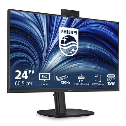 Philips 3000 series 24B2U3301H/00 computer monitor 60.5 cm (23.8") 1920 x 1080 pixels Full HD LCD Black