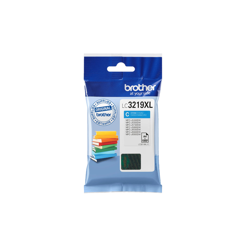 Brother LC-3219XLC Ink cartridge cyan, 1.5K pages ISO/IEC 24711 12,4ml for Brother MFC-J 5330