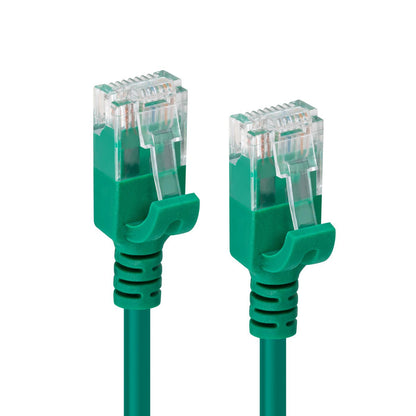 Microconnect V-UTP6A005G-SLIM networking cable Green 0.5 m Cat6a U/UTP (UTP)