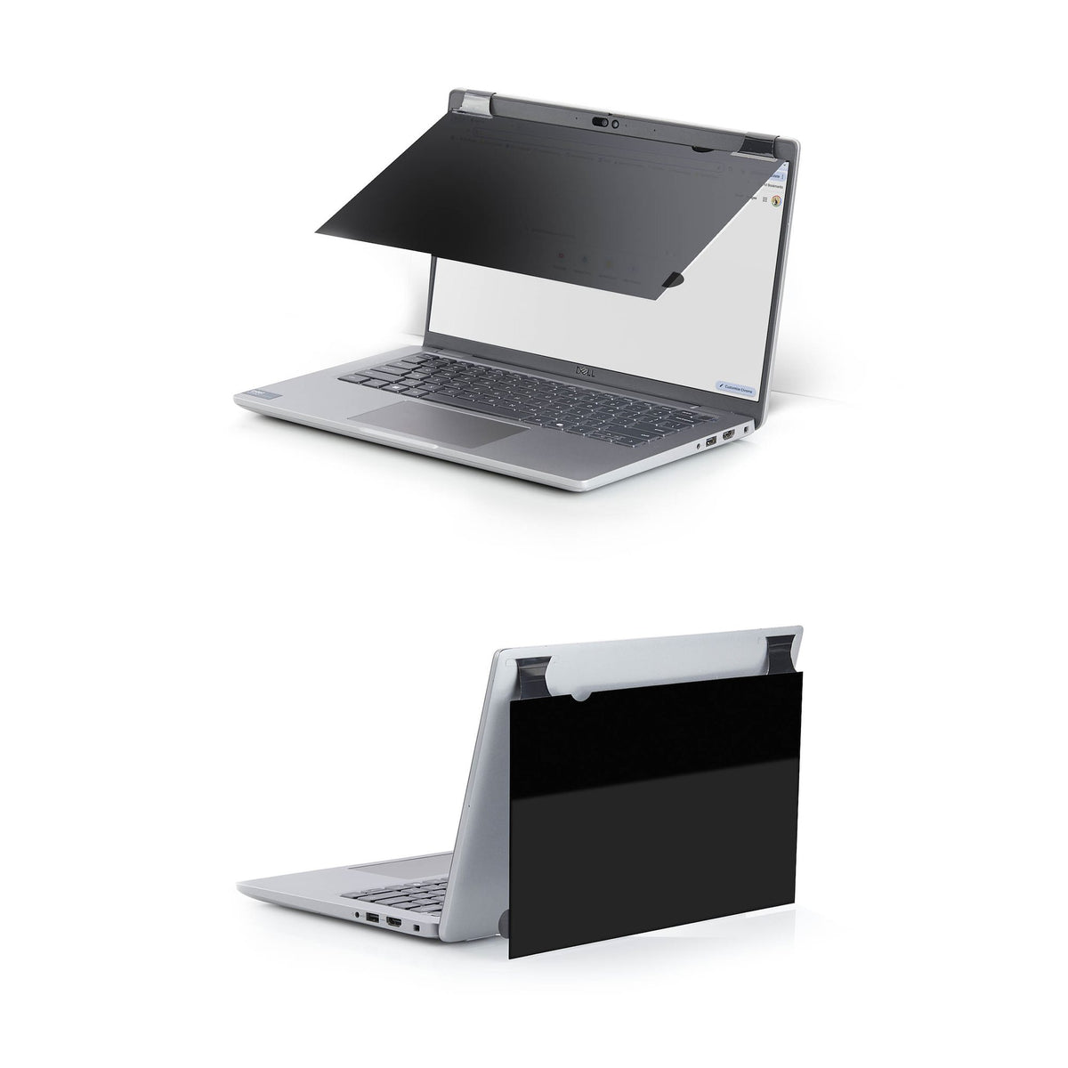 StarTech.com 14-inch 16:9 Bright Privacy Screen Filter with Touch, Flip-Over, 75% Light Transmittance, Anti-Glare Privacy Filter, +/- 30 Deg. View Angle