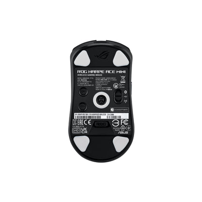 ASUS ROG Harpe Ace Mini mouse Gaming Ambidextrous RF Wireless + Bluetooth + USB Type-C Optical 42000 DPI