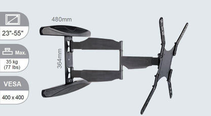 Vivolink VLMW2355A TV mount/stand 139.7 cm (55") Black